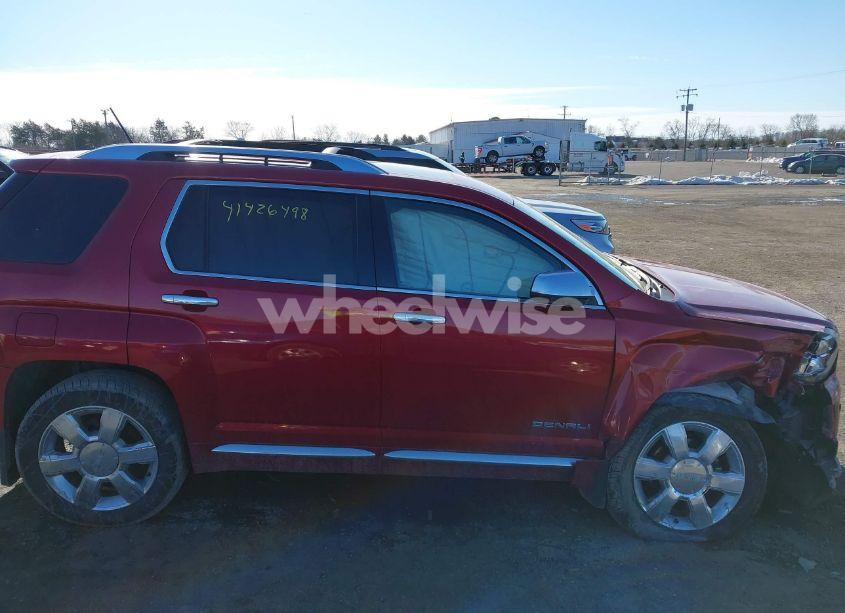 Photo 13 of 2014 Gmc Terrain DENALI (VIN 2GKFLZE34E6237781)