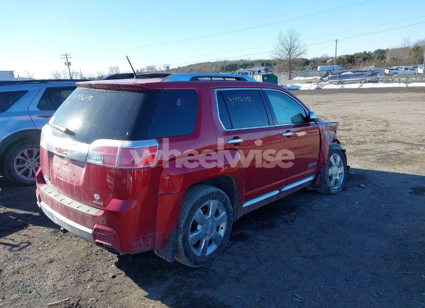 Photo 4 of 2014 Gmc Terrain DENALI (VIN 2GKFLZE34E6237781)