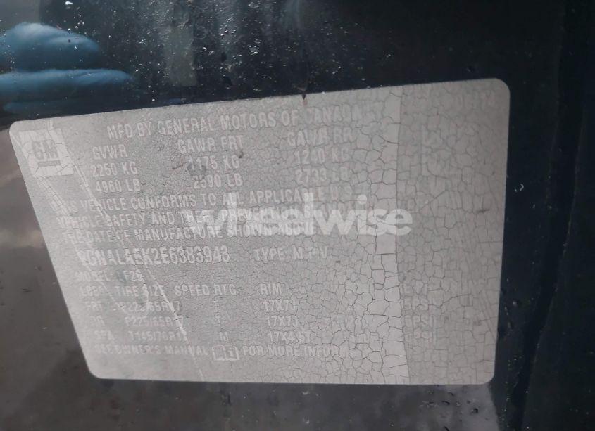 Photo 9 of 2014 Chevrolet Equinox LS (VIN 2GNALAEK2E6383943)