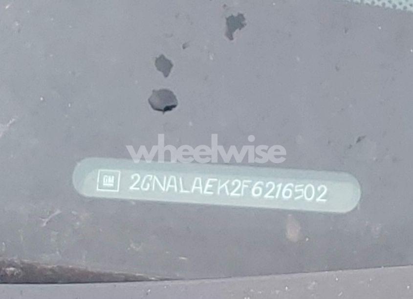 Photo 9 of 2015 Chevrolet Equinox LS (VIN 2GNALAEK2F6216502)