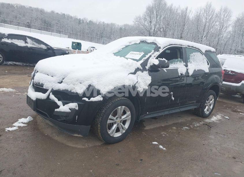 Photo 2 of 2011 Chevrolet Equinox LS (VIN 2GNALBEC7B1256404)