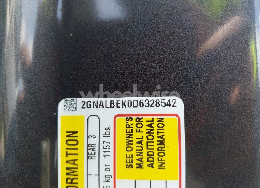 Photo 9 of 2013 Chevrolet Equinox LS (VIN 2GNALBEK0D6328542)