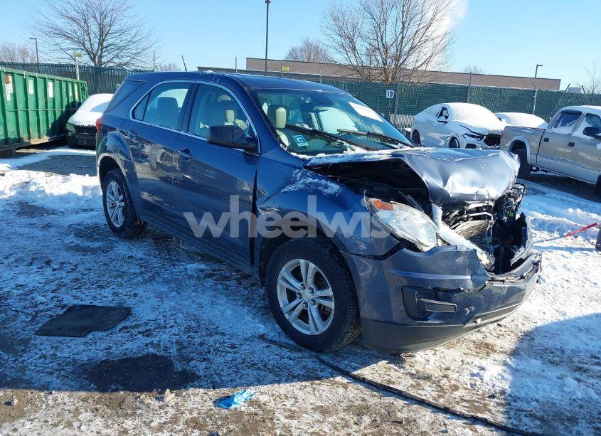 2013 Chevrolet Equinox LS (VIN 2GNALBEK1D6349805) main photo