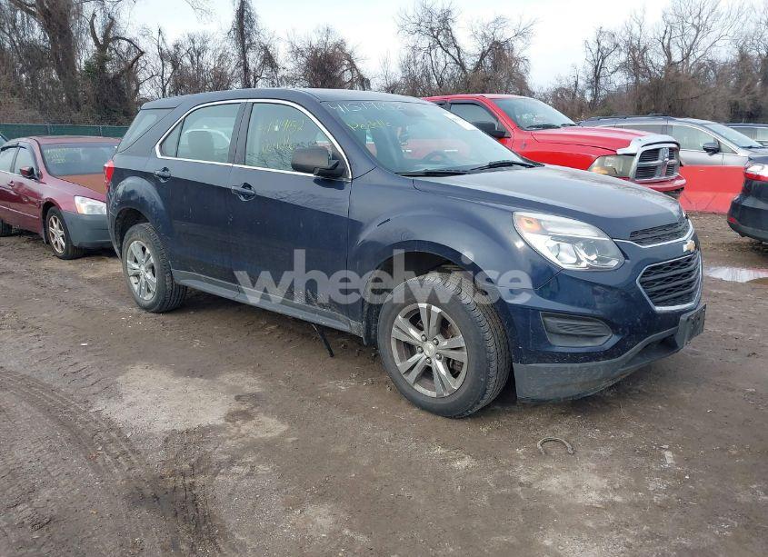 2017 Chevrolet Equinox LS (VIN 2GNALBEK1H1551059) main photo