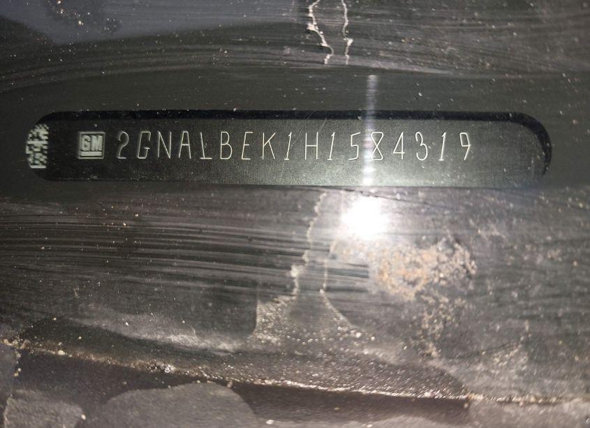 Photo 9 of 2017 Chevrolet Equinox LS (VIN 2GNALBEK1H1584319)