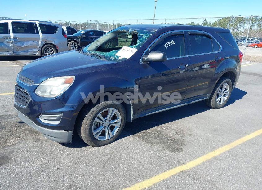 Photo 2 of 2017 Chevrolet Equinox LS (VIN 2GNALBEK4H1502891)