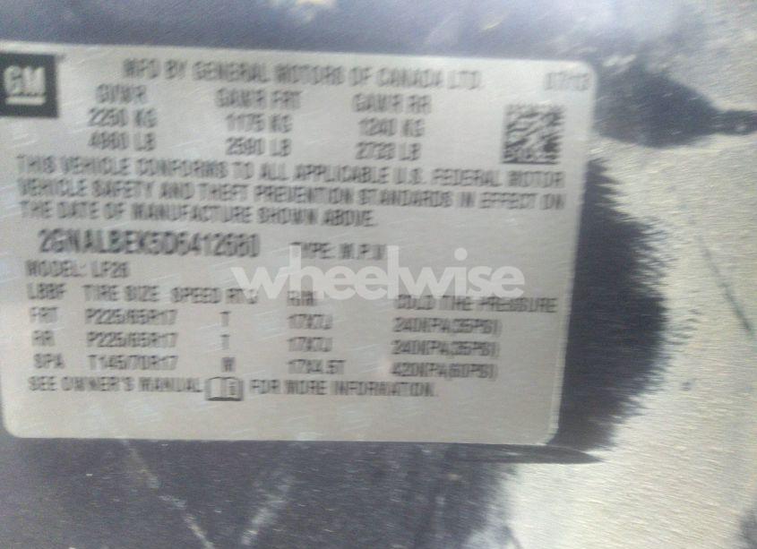 Photo 9 of 2013 Chevrolet Equinox LS (VIN 2GNALBEK5D6412680)