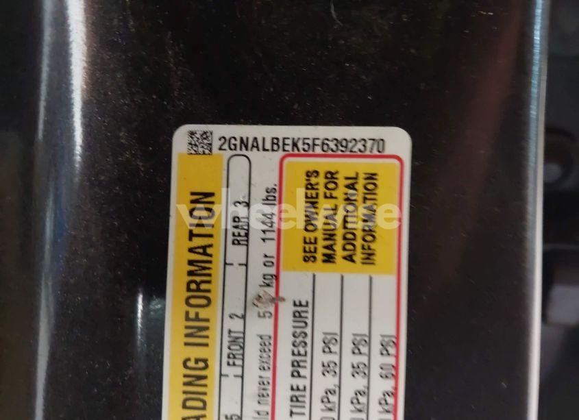 Photo 9 of 2015 Chevrolet Equinox 1LT (VIN 2GNALBEK5F6392370)