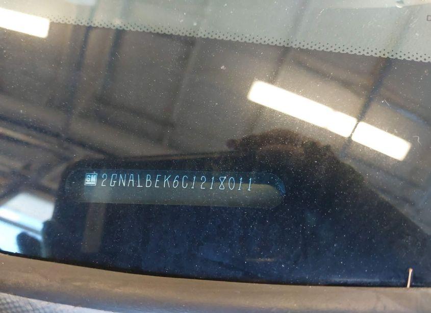 Photo 9 of 2012 Chevrolet Equinox LS (VIN 2GNALBEK6C1218011)