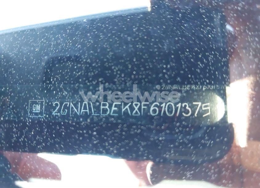 Photo 9 of 2015 Chevrolet Equinox 1LT (VIN 2GNALBEK8F6101375)