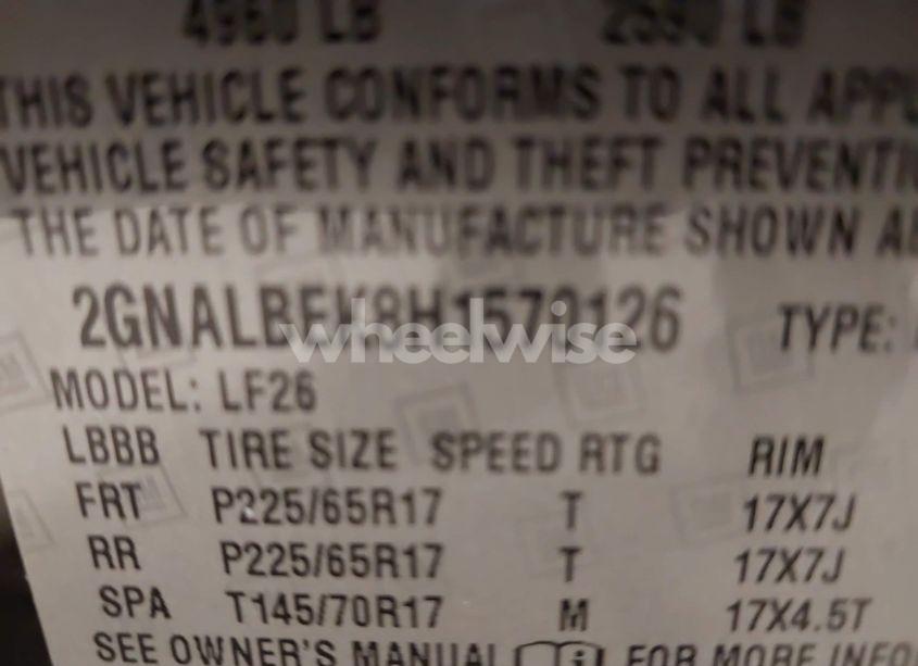 Photo 9 of 2017 Chevrolet Equinox LS (VIN 2GNALBEK8H1570126)