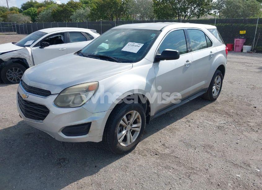 Photo 2 of 2017 Chevrolet Equinox LS (VIN 2GNALBEK8H1593597)