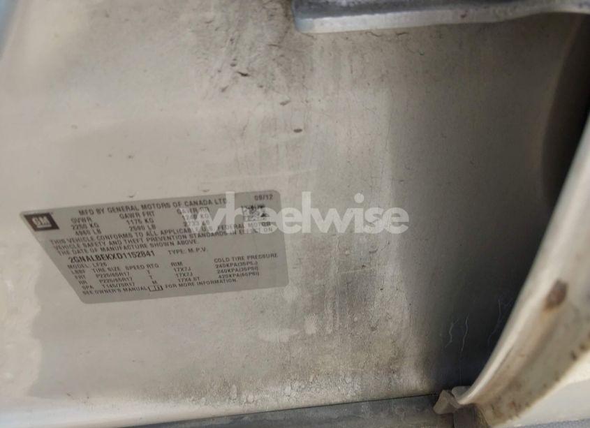 Photo 9 of 2013 Chevrolet Equinox LS (VIN 2GNALBEKXD1152841)