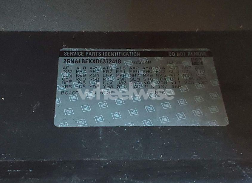 Photo 9 of 2013 Chevrolet Equinox LS (VIN 2GNALBEKXD6372418)