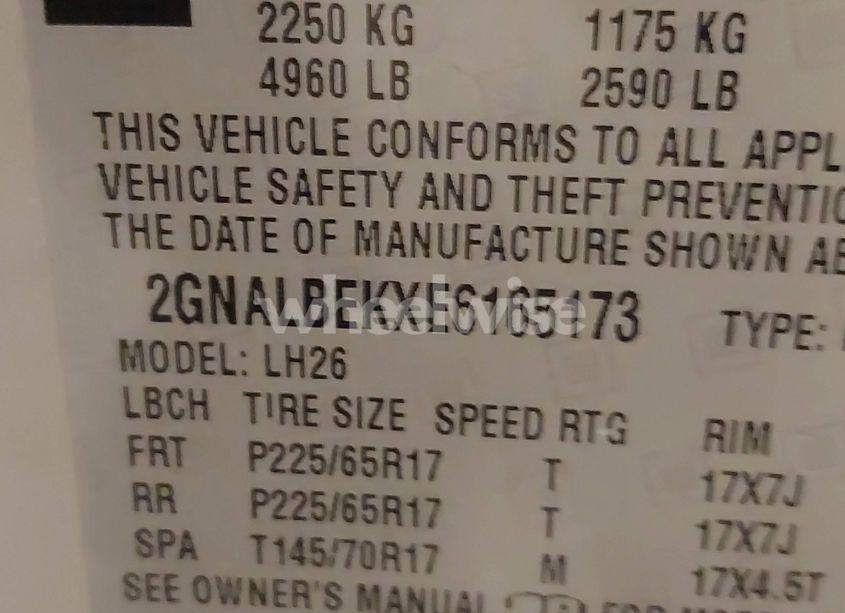 Photo 9 of 2014 Chevrolet Equinox 1LT (VIN 2GNALBEKXE6165173)