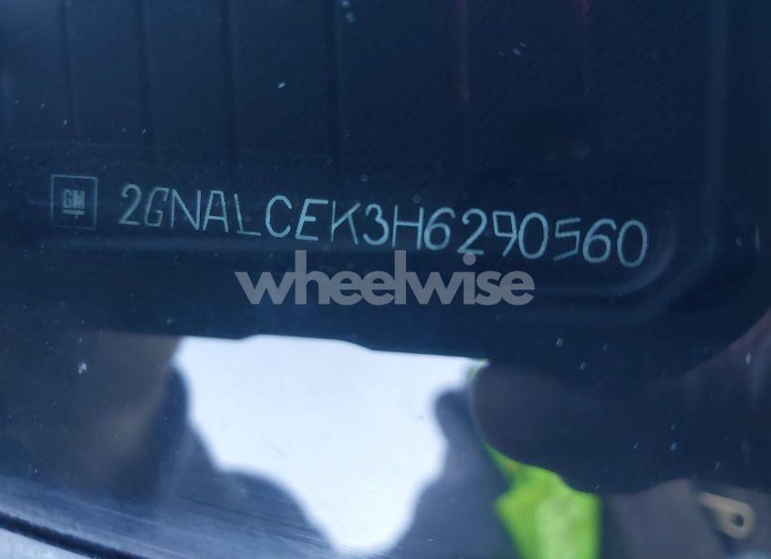 Photo 9 of 2017 Chevrolet Equinox LT (VIN 2GNALCEK3H6290560)