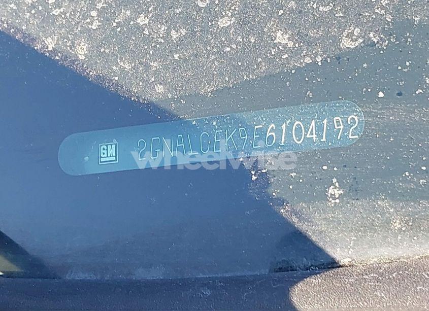 Photo 9 of 2014 Chevrolet Equinox 2LT (VIN 2GNALCEK9E6104192)