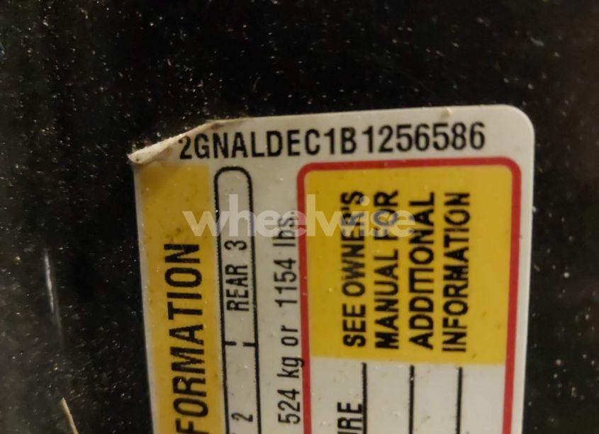 Photo 9 of 2011 Chevrolet Equinox 1LT (VIN 2GNALDEC1B1256586)