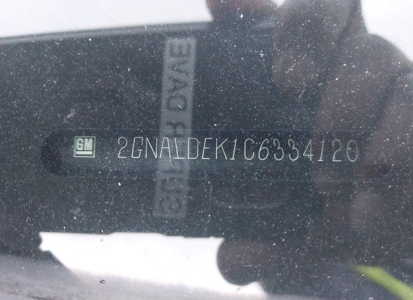 Photo 9 of 2012 Chevrolet Equinox 1LT (VIN 2GNALDEK1C6334120)