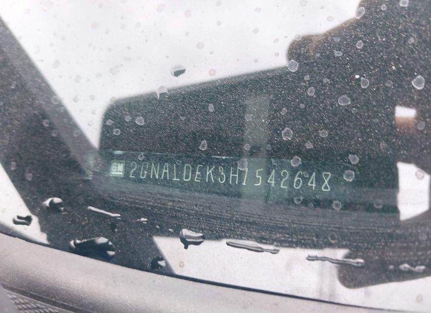 Photo 9 of 2017 Chevrolet Equinox PREMIER (VIN 2GNALDEK3H1542648)