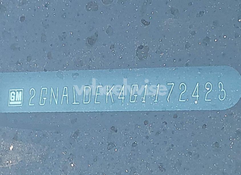 Photo 9 of 2016 Chevrolet Equinox LTZ (VIN 2GNALDEK4G1172423)