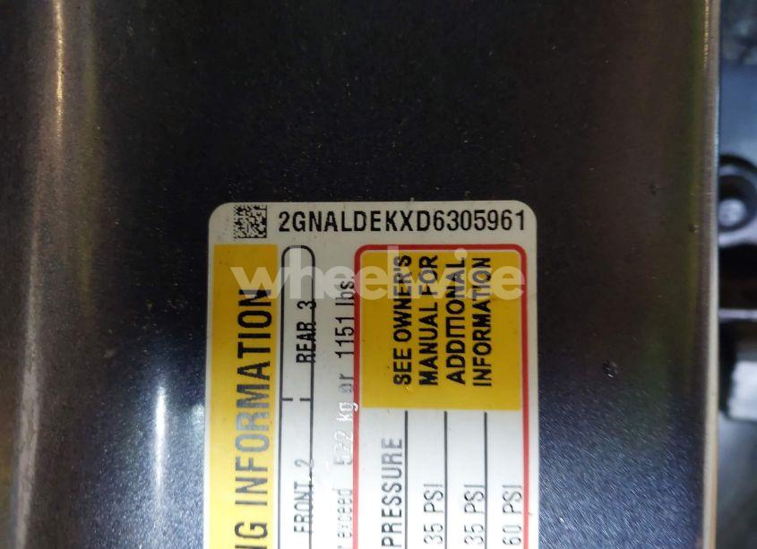 Photo 9 of 2013 Chevrolet Equinox 1LT (VIN 2GNALDEKXD6305961)