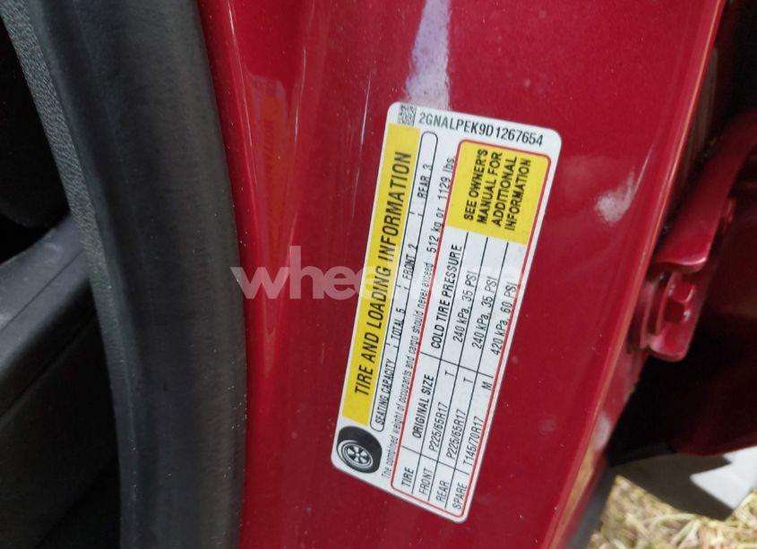 Photo 9 of 2013 Chevrolet Equinox 2LT (VIN 2GNALPEK9D1267654)