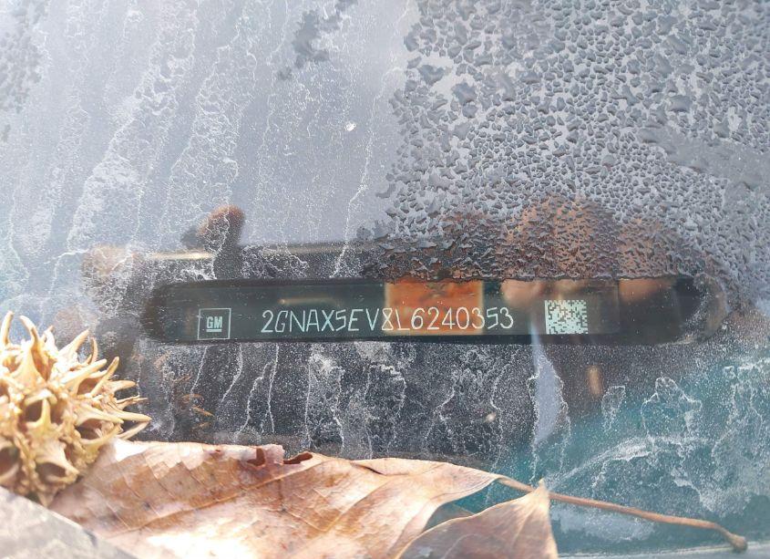 Photo 9 of 2020 Chevrolet Equinox AWD 1FL (VIN 2GNAX5EV8L6240353)