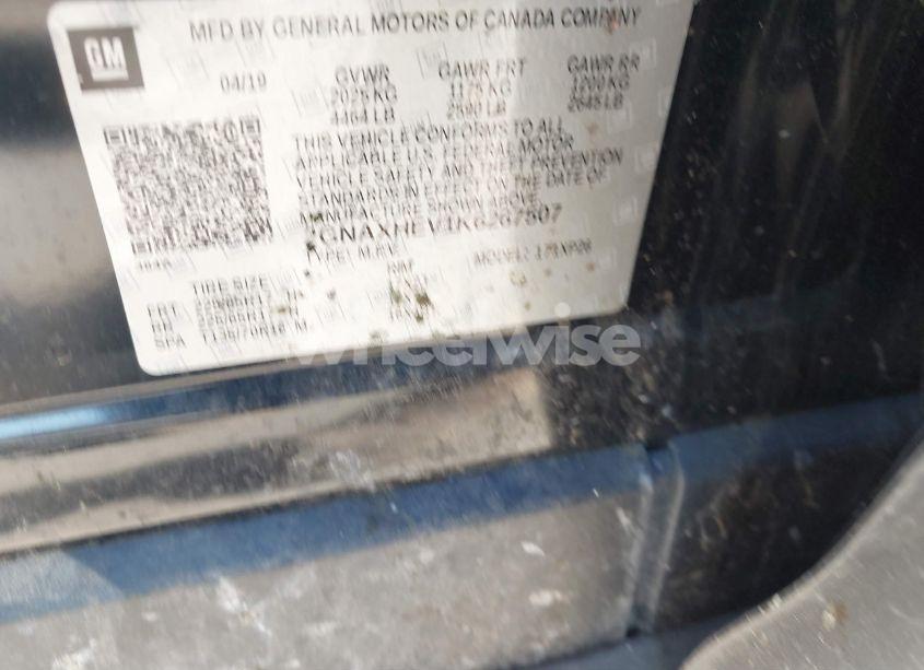 Photo 9 of 2019 Chevrolet Equinox LS (VIN 2GNAXHEV1K6267507)