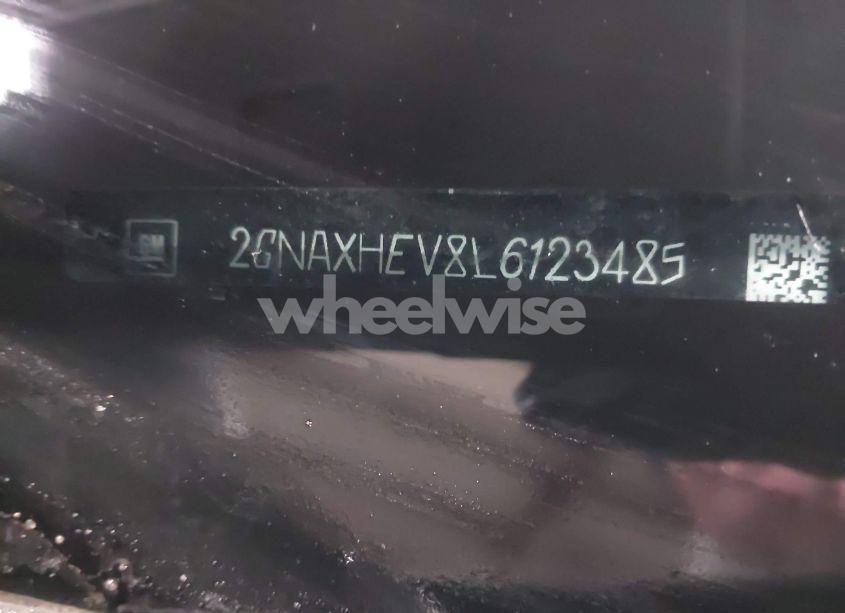 Photo 9 of 2020 Chevrolet Equinox FWD LS (VIN 2GNAXHEV8L6123485)