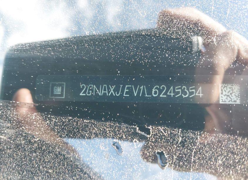 Photo 9 of 2020 Chevrolet Equinox FWD 2FL (VIN 2GNAXJEV1L6245354)