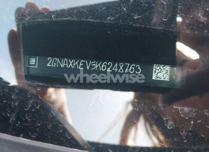 Photo 9 of 2019 Chevrolet Equinox LT (VIN 2GNAXKEV5K6248763)