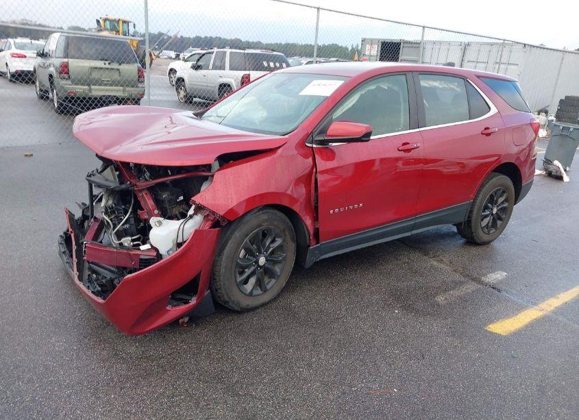 Photo 2 of 2021 Chevrolet Equinox FWD LT (VIN 2GNAXKEV7M6122715)