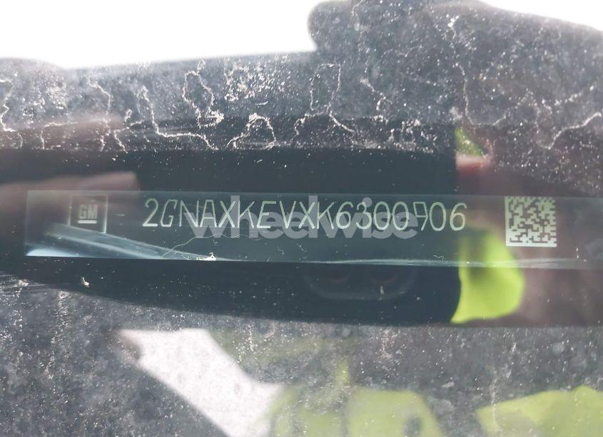 Photo 9 of 2019 Chevrolet Equinox LT (VIN 2GNAXKEVXK6300906)