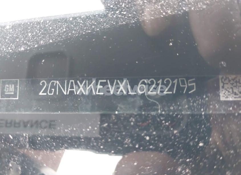 Photo 9 of 2020 Chevrolet Equinox FWD LT 1.5L TURBO (VIN 2GNAXKEVXL6212195)