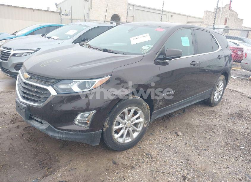 Photo 2 of 2020 Chevrolet Equinox FWD LT 1.5L TURBO (VIN 2GNAXKEVXL6258836)
