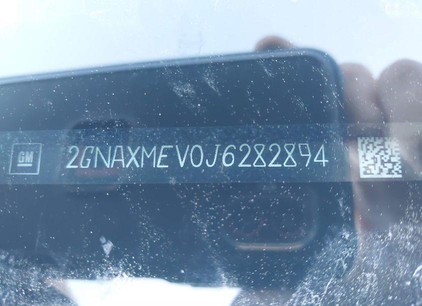 Photo 9 of 2018 Chevrolet Equinox PREMIER (VIN 2GNAXMEV0J6282894)