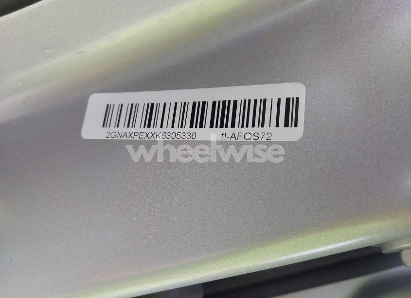 Photo 9 of 2019 Chevrolet Equinox PREMIER (VIN 2GNAXPEXXK6305330)