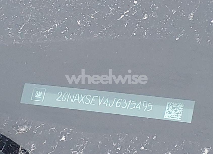 Photo 9 of 2018 Chevrolet Equinox LT (VIN 2GNAXSEV4J6315495)