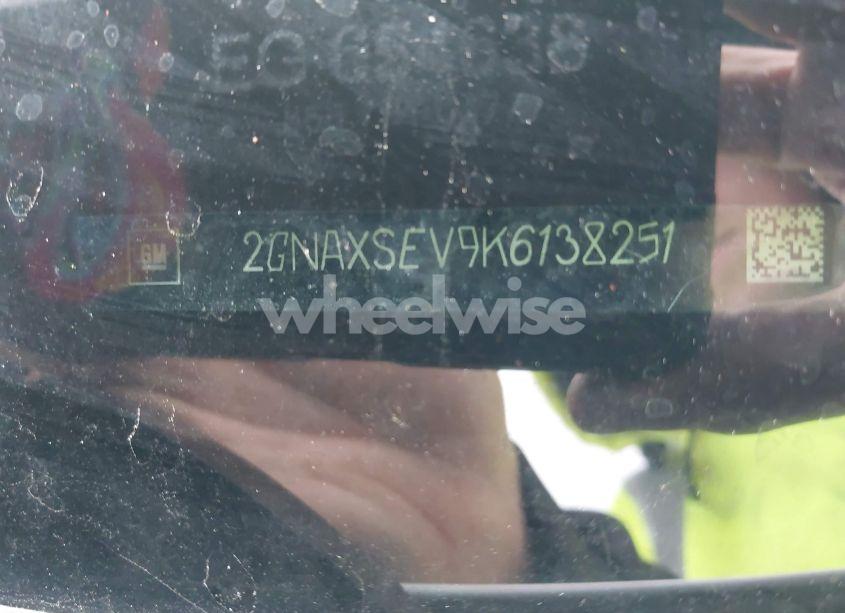 Photo 9 of 2019 Chevrolet Equinox LS (VIN 2GNAXSEV9K6138251)