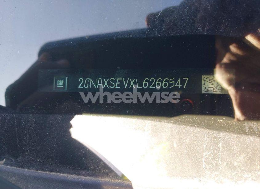 Photo 17 of 2020 Chevrolet Equinox AWD LS (VIN 2GNAXSEVXL6266547)