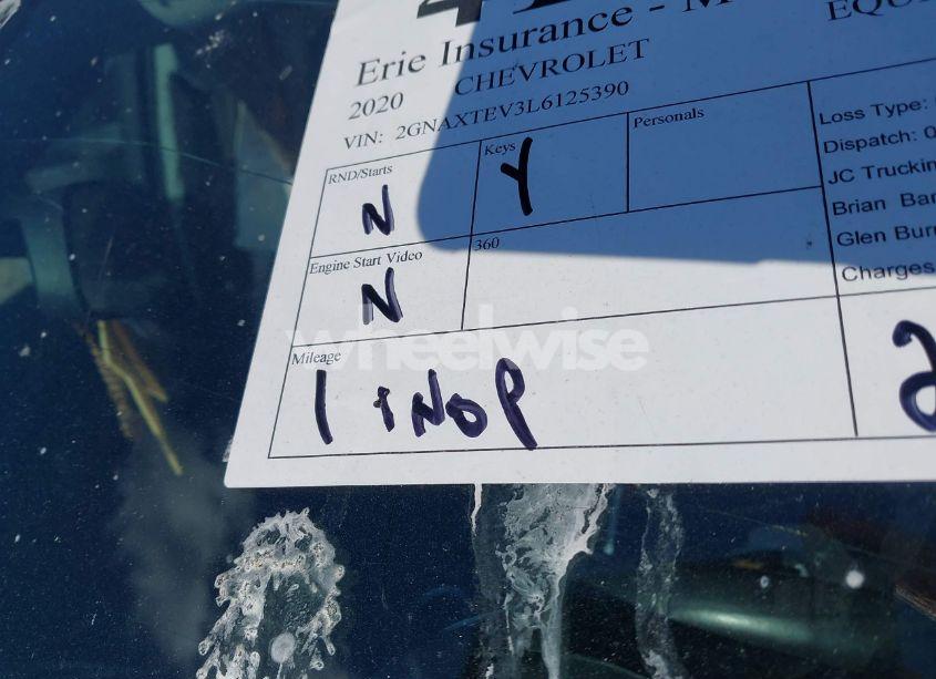 Photo 15 of 2020 Chevrolet Equinox AWD 2FL (VIN 2GNAXTEV3L6125390)