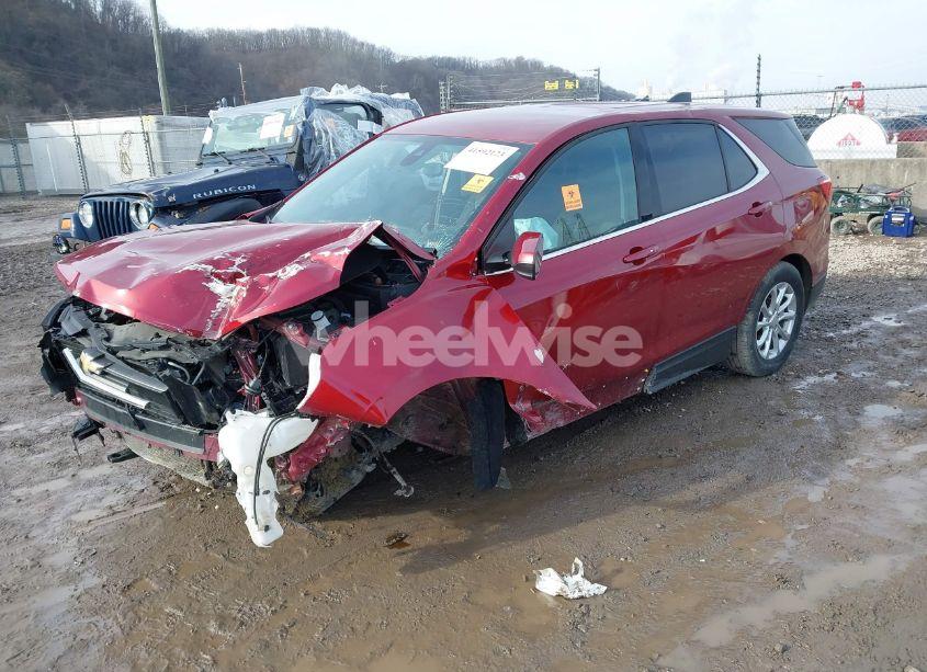 Photo 2 of 2020 Chevrolet Equinox AWD LT 1.5L TURBO (VIN 2GNAXUEV4L6129406)