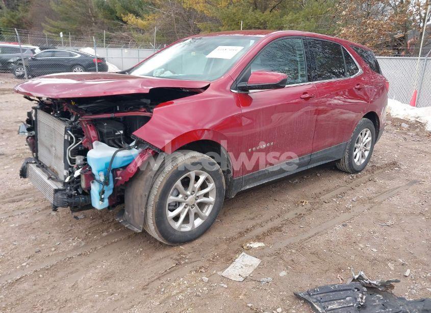 Photo 2 of 2020 Chevrolet Equinox AWD LT 1.5L TURBO (VIN 2GNAXUEV7L6264377)
