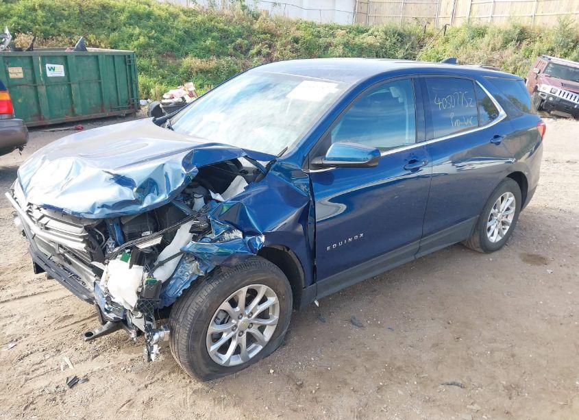 Photo 2 of 2020 Chevrolet Equinox AWD LT 1.5L TURBO (VIN 2GNAXUEVXL6283571)