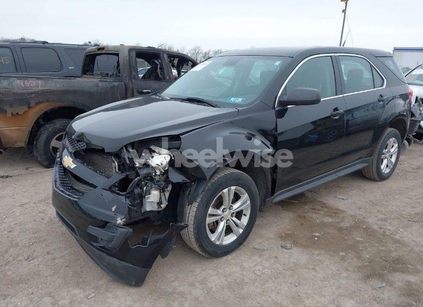 Photo 2 of 2013 Chevrolet Equinox LS (VIN 2GNFLCEK0D6104196)