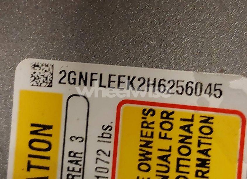 Photo 9 of 2017 Chevrolet Equinox LS (VIN 2GNFLEEK2H6256045)