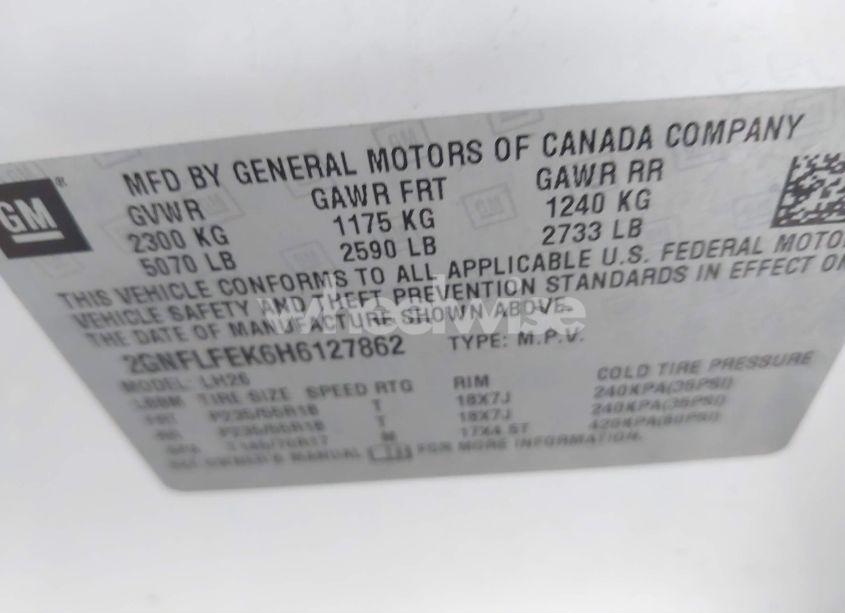 Photo 9 of 2017 Chevrolet Equinox LT (VIN 2GNFLFEK6H6127862)