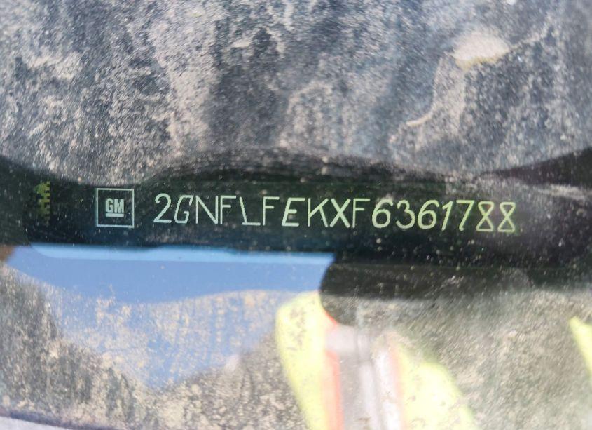 Photo 9 of 2015 Chevrolet Equinox 1LT (VIN 2GNFLFEKXF6361788)