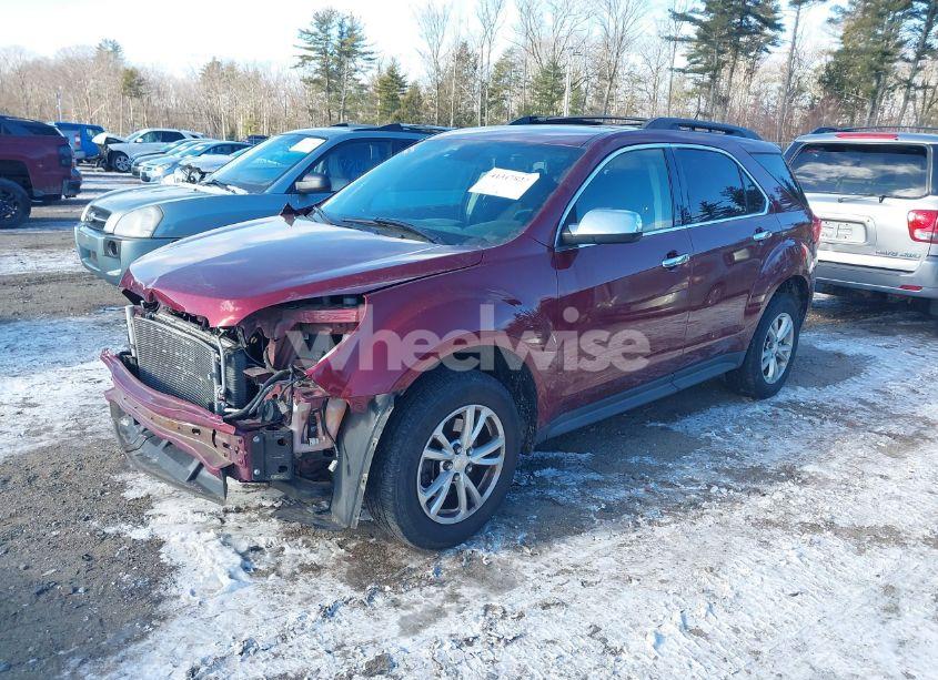 Photo 2 of 2016 Chevrolet Equinox LT (VIN 2GNFLFEKXG6309644)